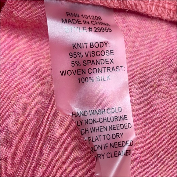 Soft Surroundings Tunic Silk Small Mixed Media - Picture 7 of 7